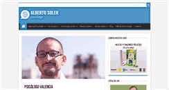 Desktop Screenshot of albertosoler.es
